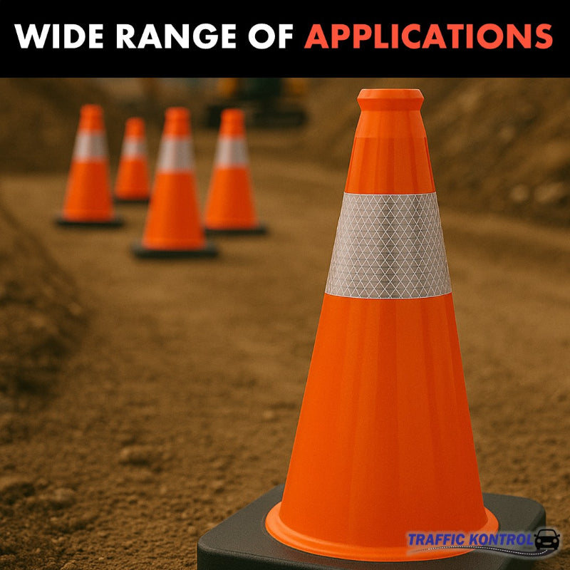 18 Inch Orange Traffic Cones 5
