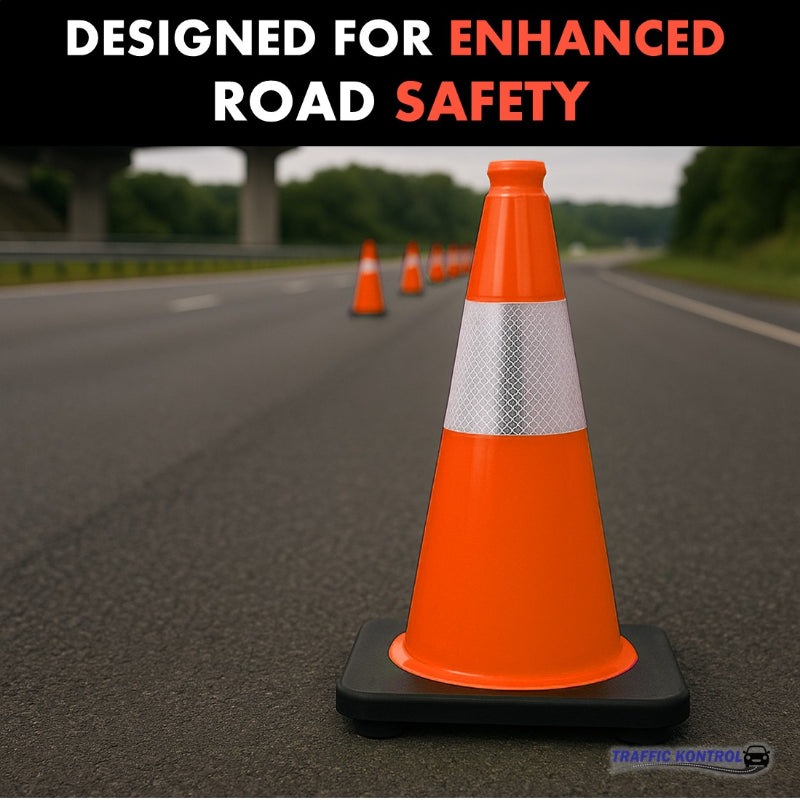 18 Inch Orange Traffic Cones 6