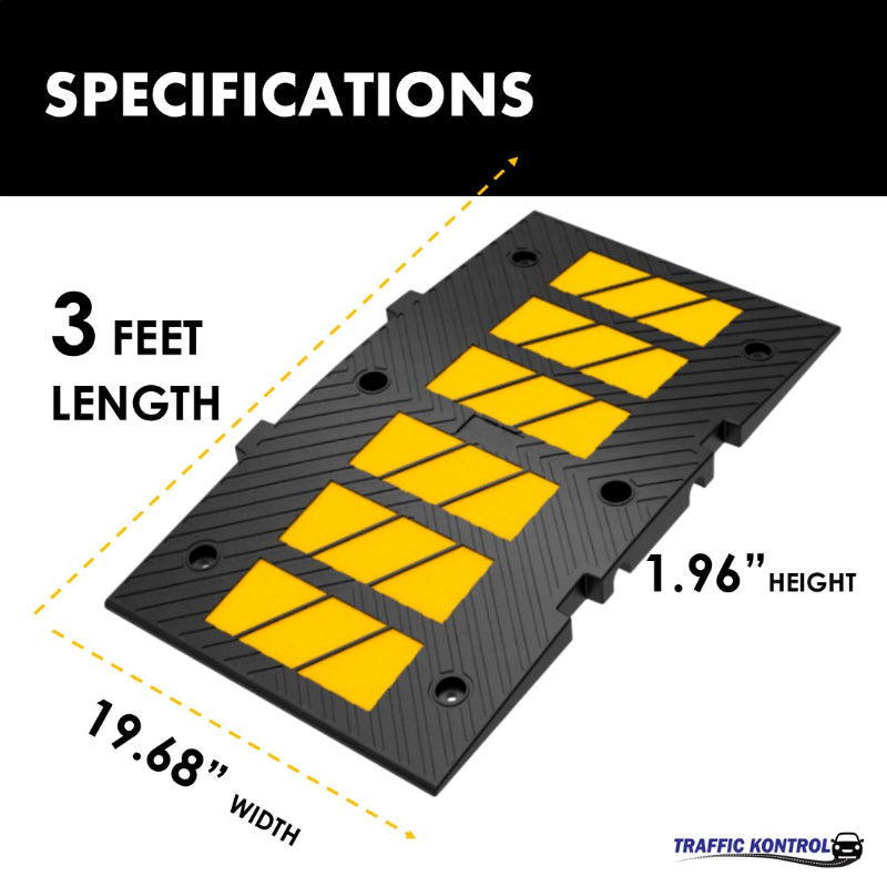 3 feet long speed hump 7