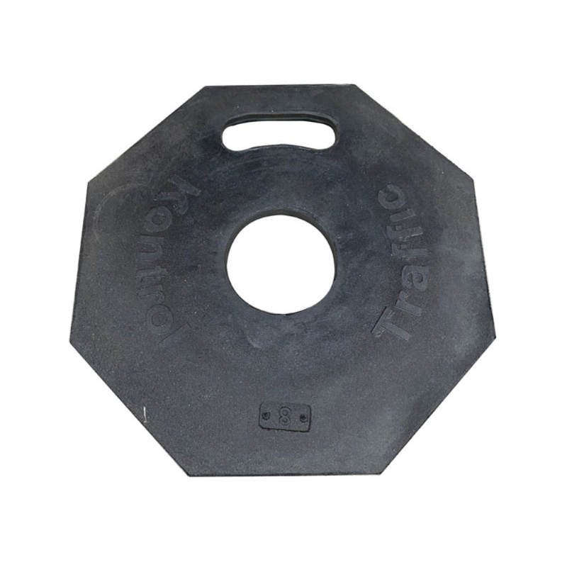 bv 08 traffic kontrol rubber delineator base weight  8 lbs main