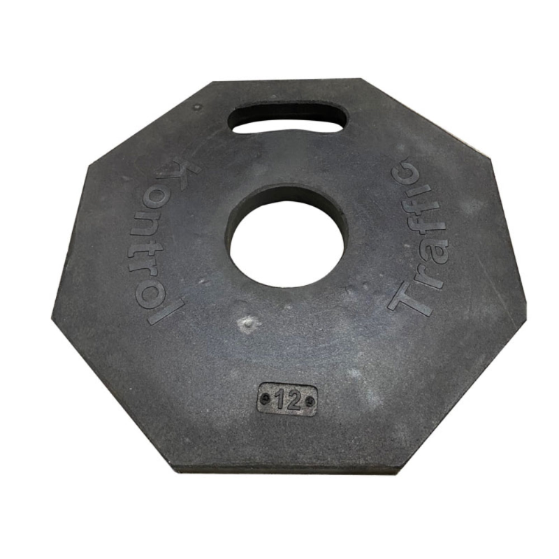 bv 12 traffic kontrol rubber delineator base weight 12 lbs main