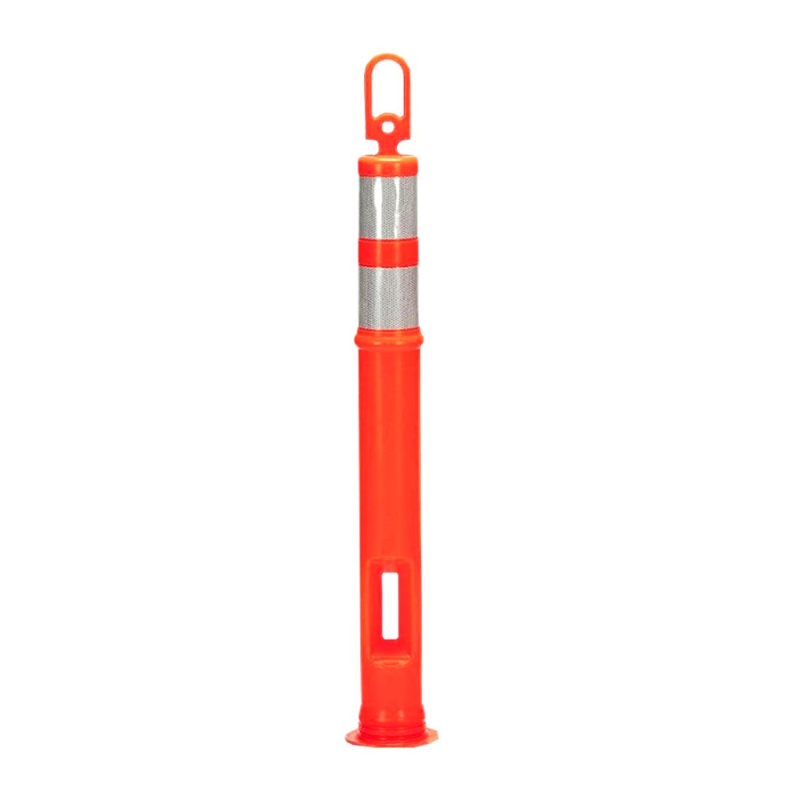 Orange Traffic Delineator Posts 1
