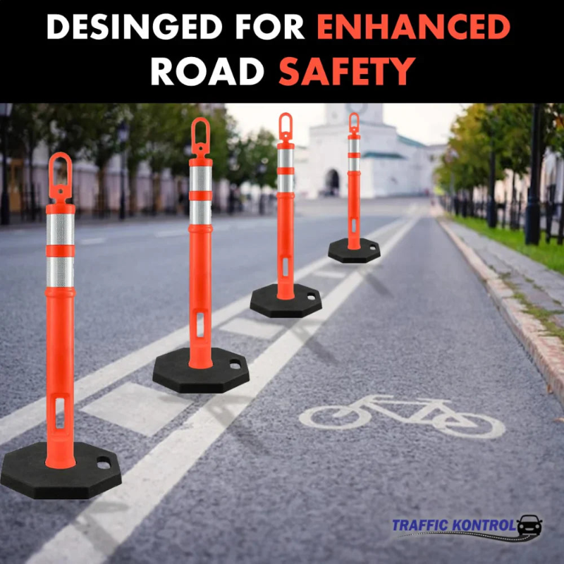 Orange Traffic Delineator Posts Kit 5_faeeeaeb 25a8 4a9b aaca dd12ac4ca666