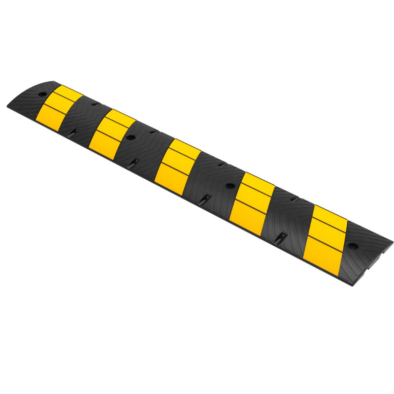 rubber speed bump 6 feet long yellow black_5231cb50 97df 4152 9266 eb34da580120