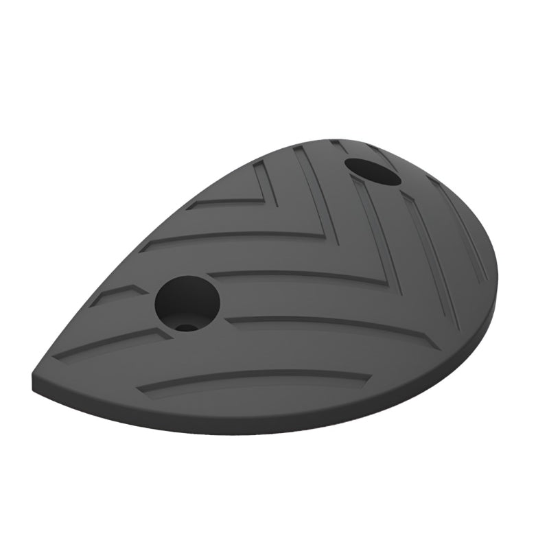 rubber speed bump end cap
