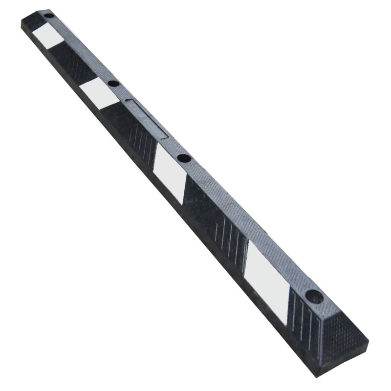traffic kontrol parking curb stopper white black 1200