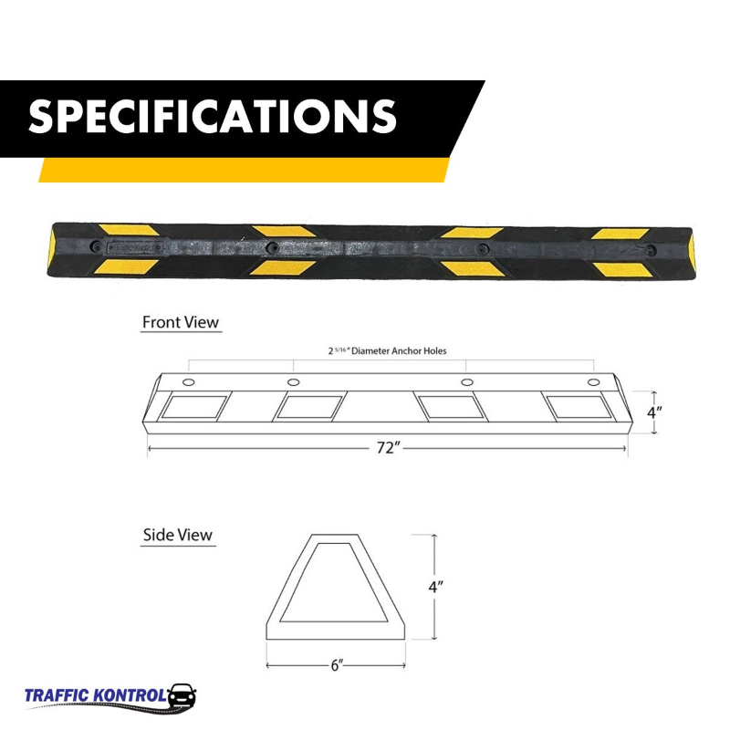 TrafficKontrolParkingCurbStopperForGarageParkingLotYellowBlack 2_25144128 807d 48e4 9fa2 6e635e1d0fb9